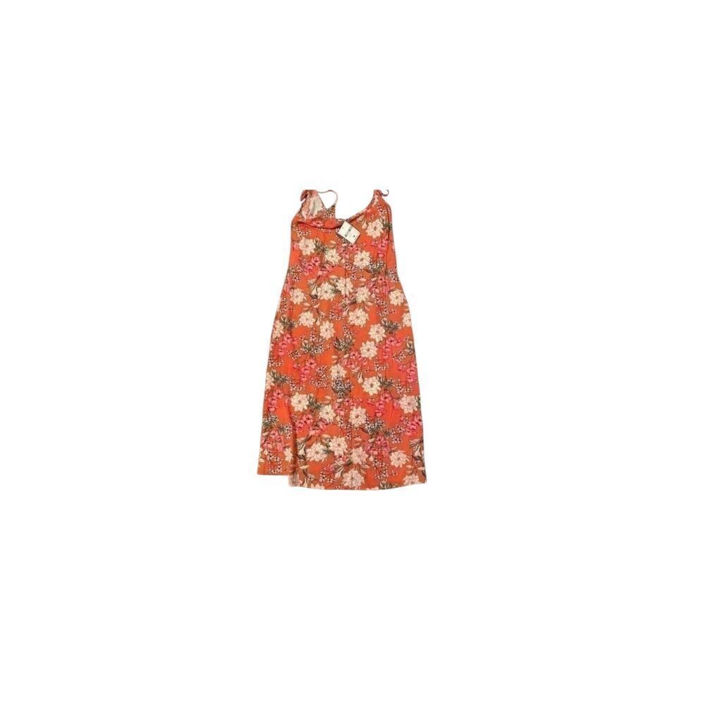 Forever 21 NWT floral strapless maxi dress small